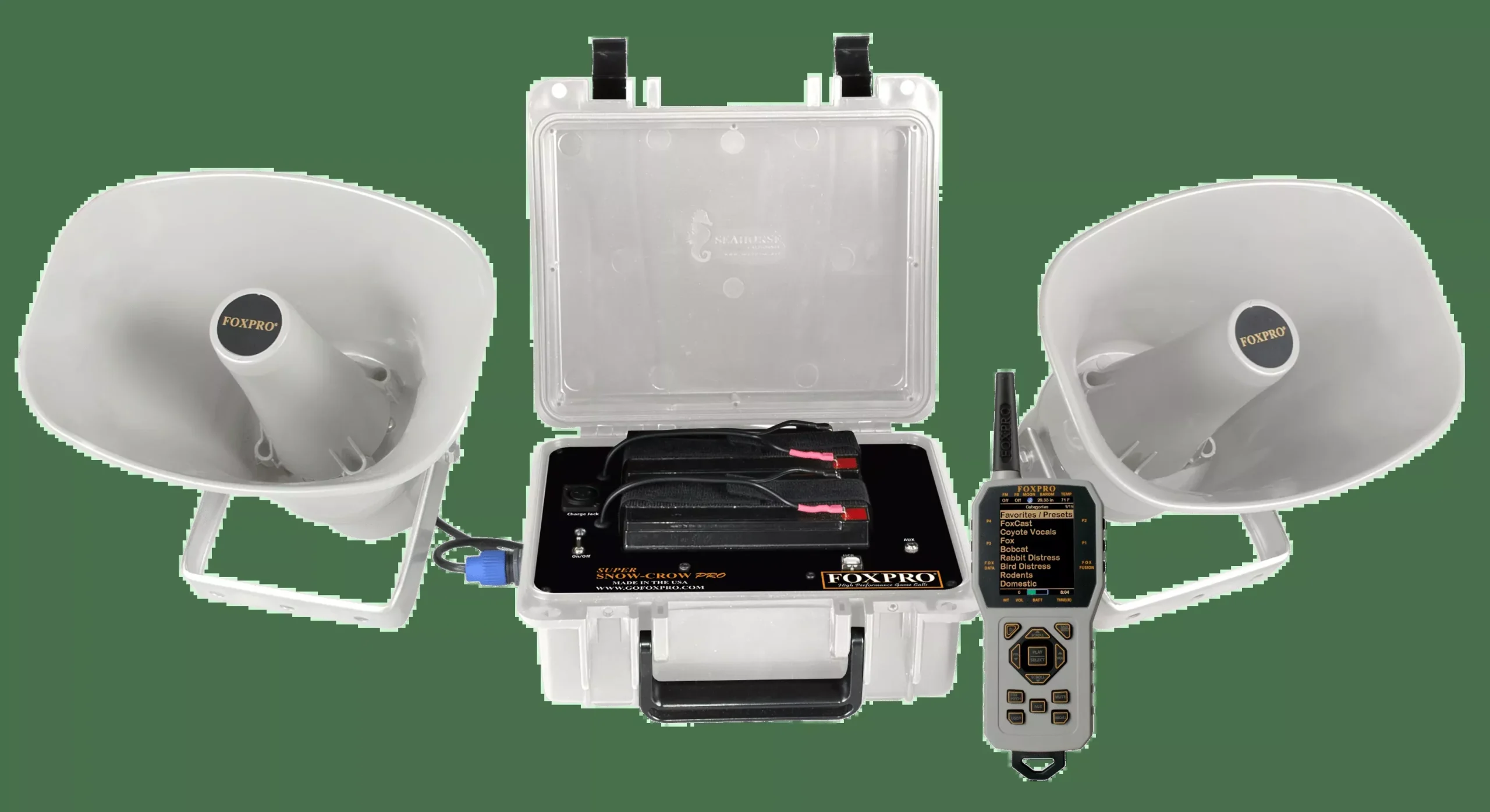 Foxpro Super Snow-Crow Pro Electronic Caller with Remote Control