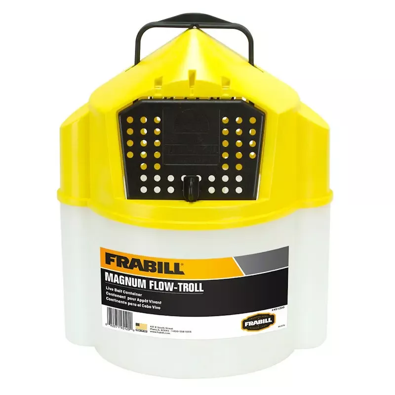 Frabill Flow Troll 6 Quart Bucket