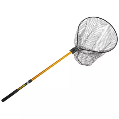 Frabill Knotless Conservation Net 23"X26" with 36"-72" Telescopic Handle