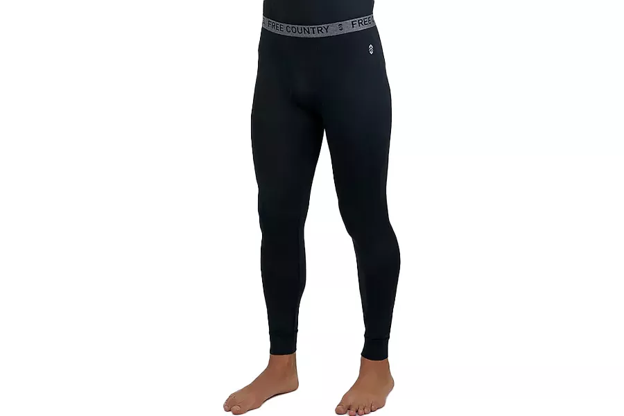 Free Country Men`s 2-Pack Base Layer Pant