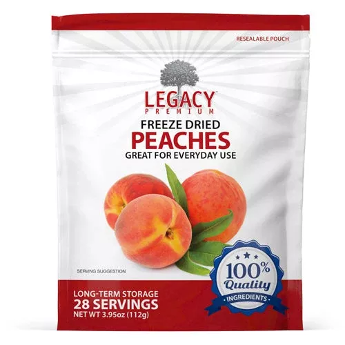 Freeze-Dried Peaches