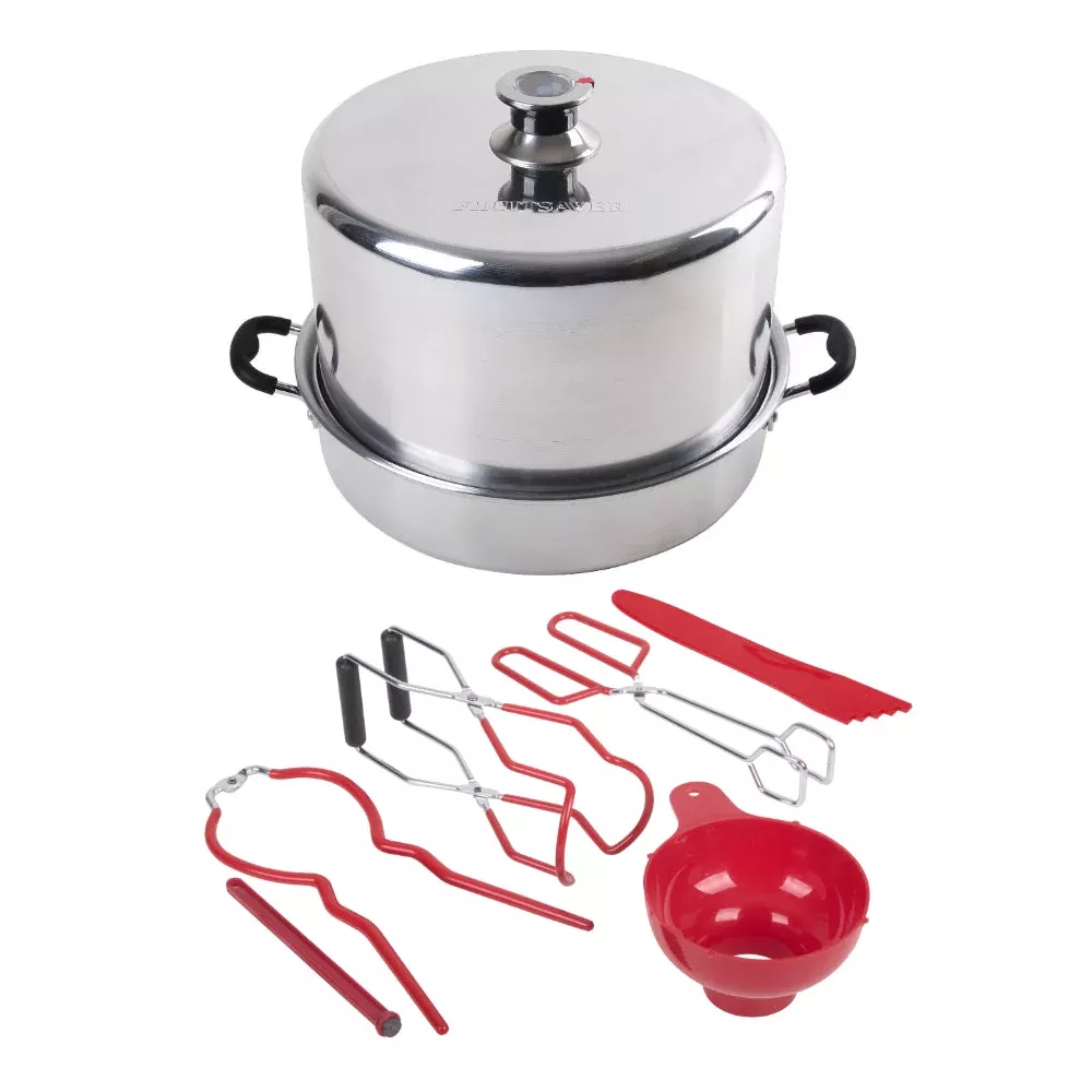 Fruitsaver Aluminum Steam Canner with Tools