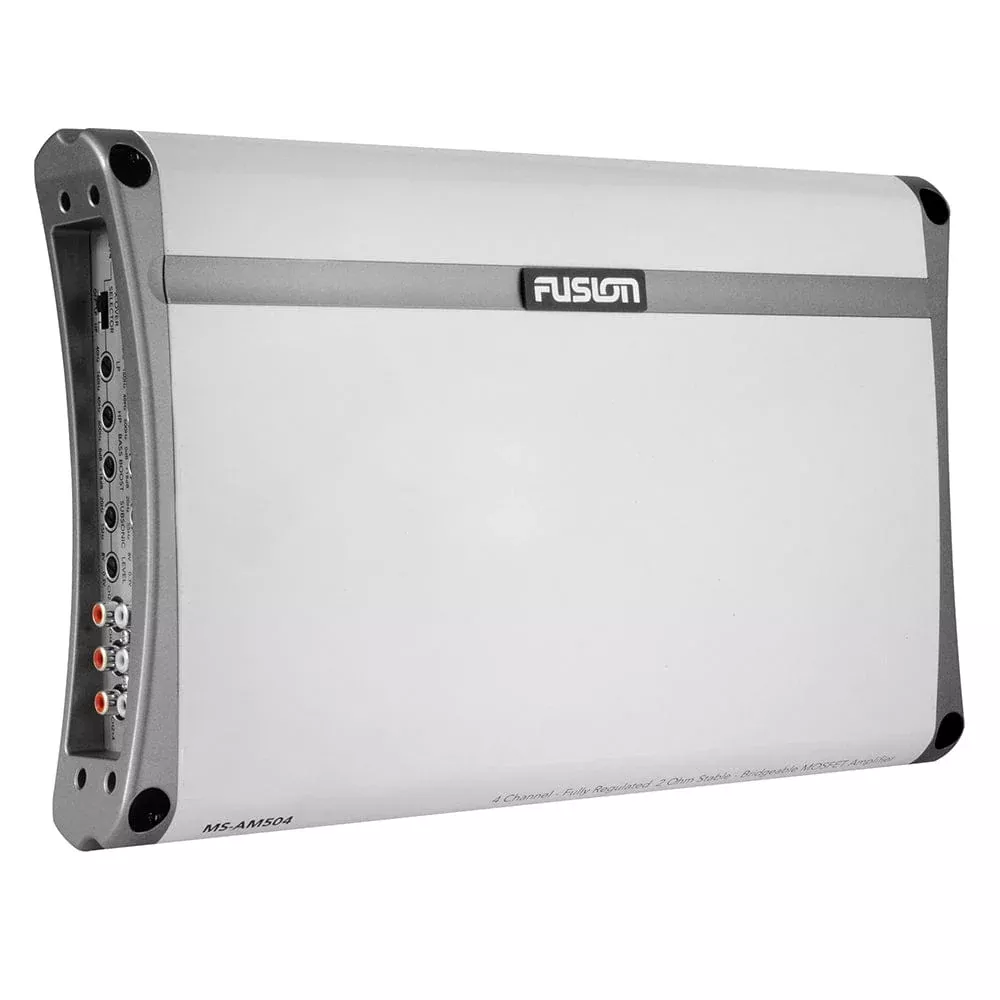 FUSION MS-AM504 4-Channel Marine Amplifier – 500W