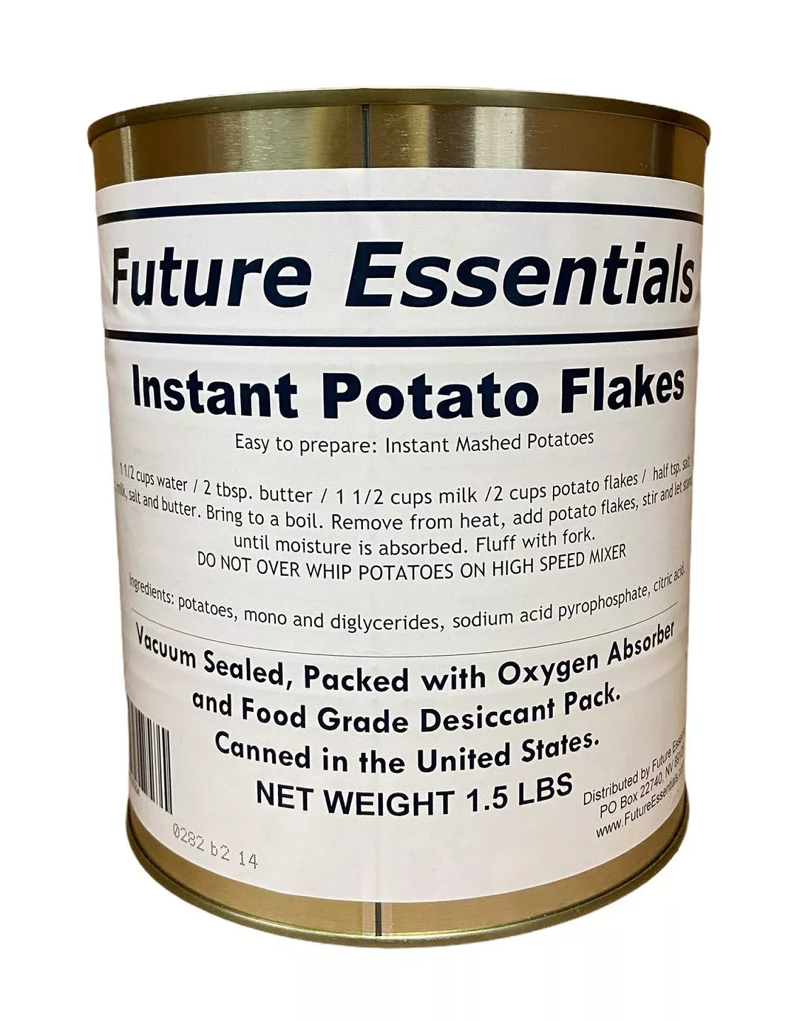 Future Essentials - Dehydrated Instant Potato Flakes #10 Can