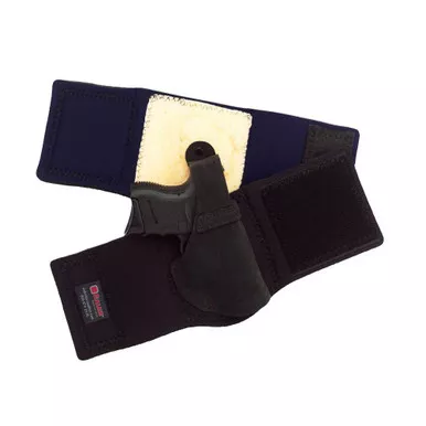 GALCO Ankle Lite Right Hand Black Ankle Holster For S&W M&P Shield 9/40 (AL652B)