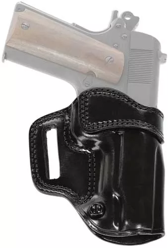 Galco Avenger Belt Holster Rh – Leather 1911 5″ Black