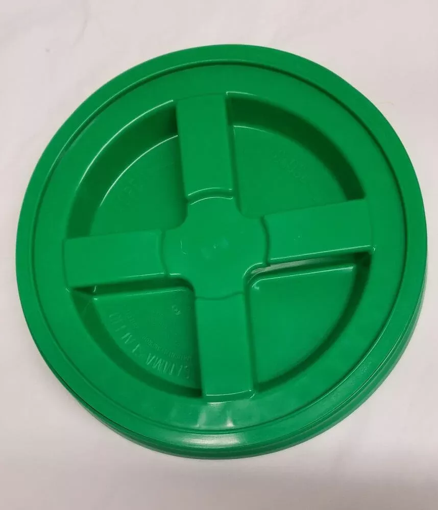 Gamma Seal Green Screw-on Bucket & Pail Lid