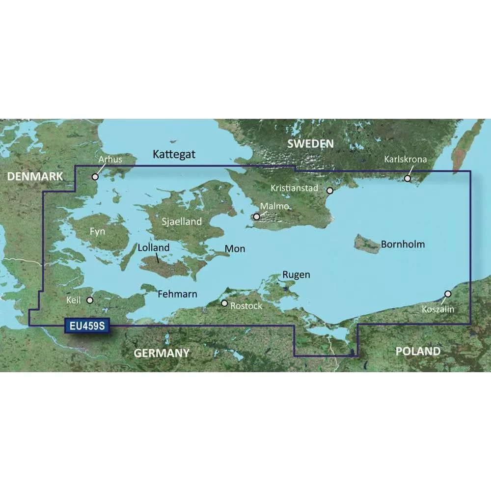 Garmin BlueChart g3 Vision HD - VEU459S - Århs-Kiel-Koszalin - microSD /SD- 010-C0803-00