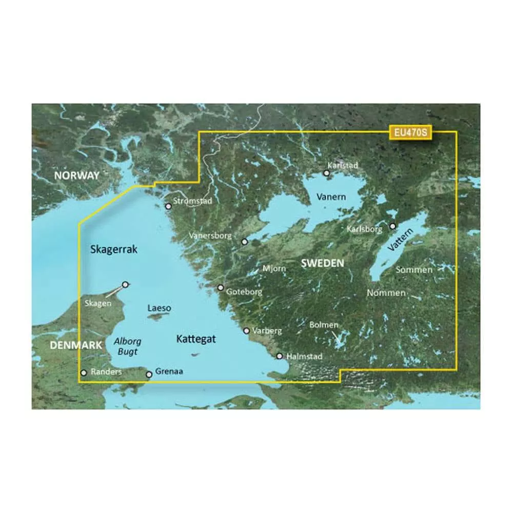 Garmin BlueChart g3 Vision HD - VEU470S - Stromstad to Halmstad - microSD /SD- 010-C0814-00