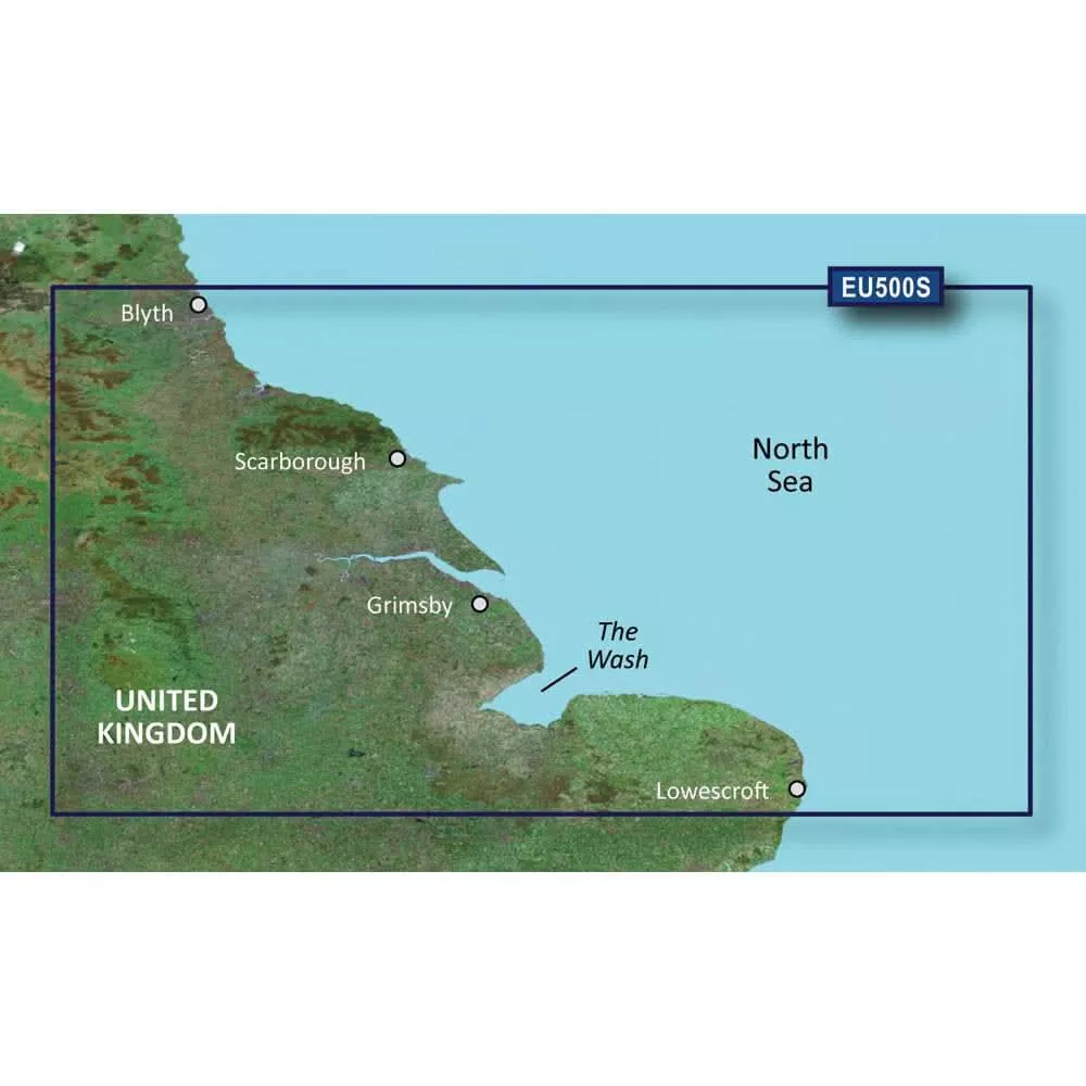 Garmin BlueChart g3 Vision HD - VEU500S - Blyth to Lowestoft - microSD /SD- 010-C0844-00