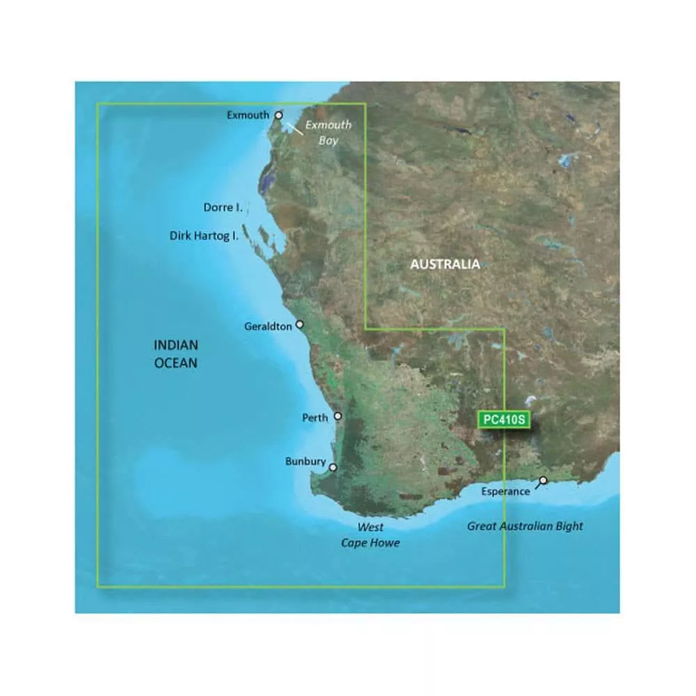 Garmin BlueChart g3 Vision HD - VPC410S - Esperance - Exmouth Bay - microSD /SD- 010-C0868-00