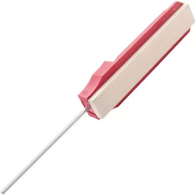 Gatco Red ABS Handle Fine Sharpening Hone