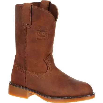 Georgia Boot Carbo-Tec Big Kid Wellington Work Boots