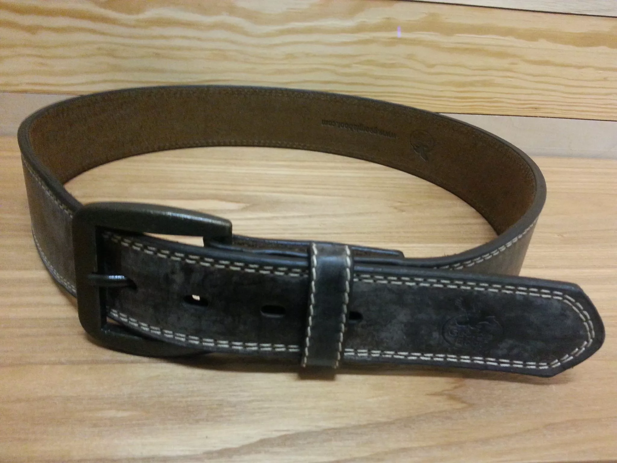 Georgia Boots 1 3/4″ Dark Brown Men’s Work Belt