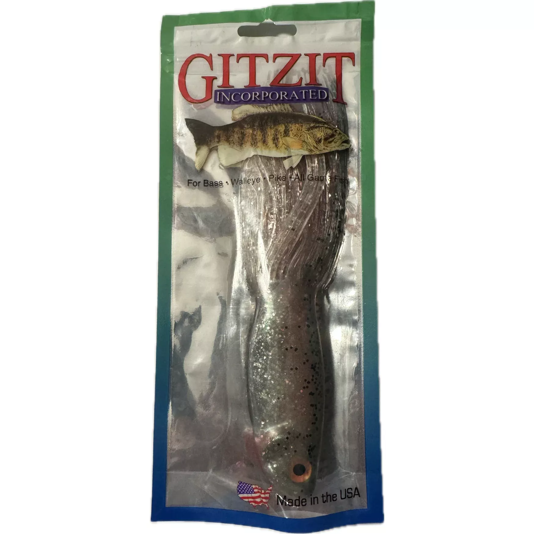 Gitzit 7″ Hybrid Musky Tube – Color Trout