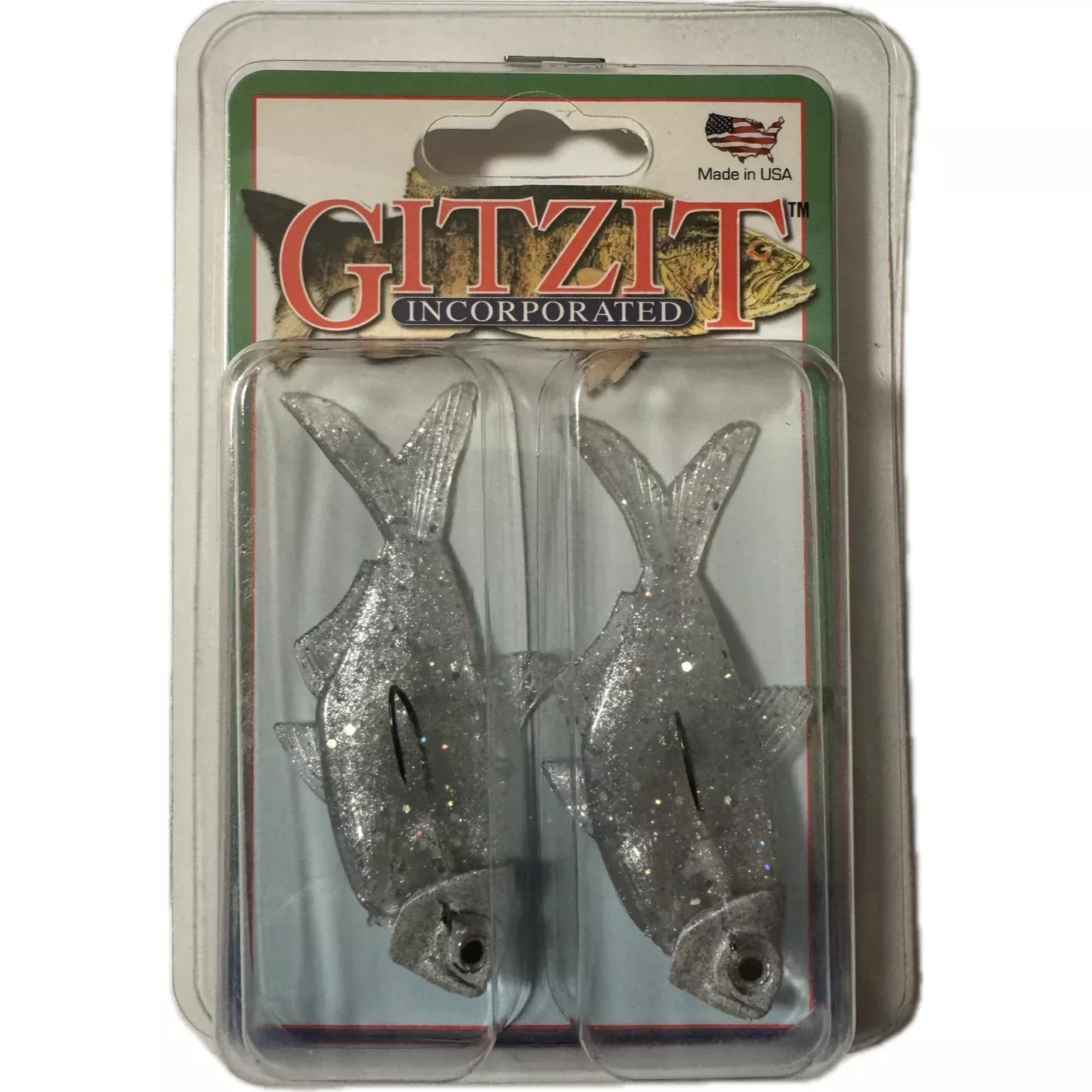 Gitzit Dying Shad – 2 Pack