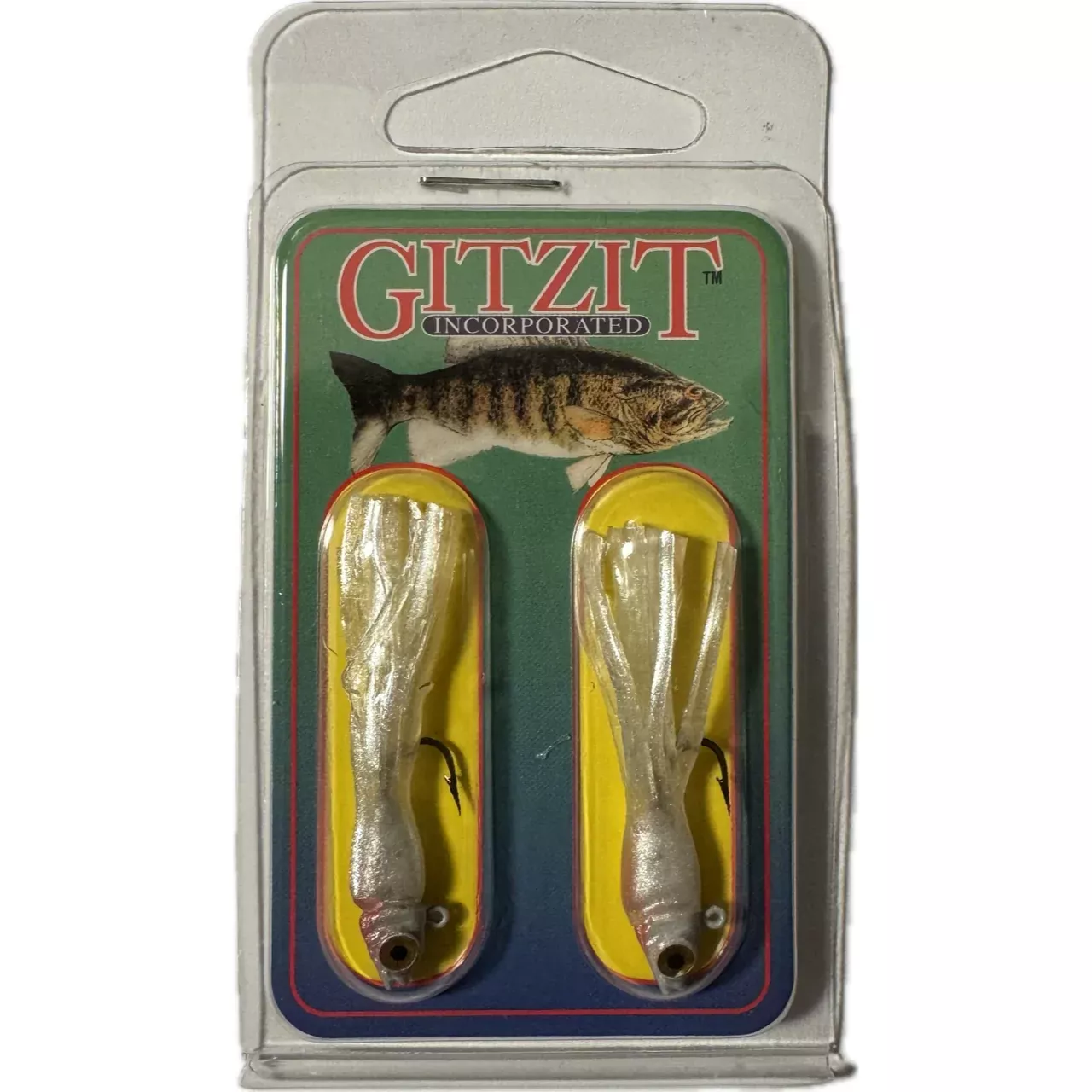 Gitzit Little Tough Guy Micro Jig – 2 pack White