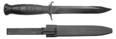Glock Field Knife w/ Root Saw Black 6.5" Blade