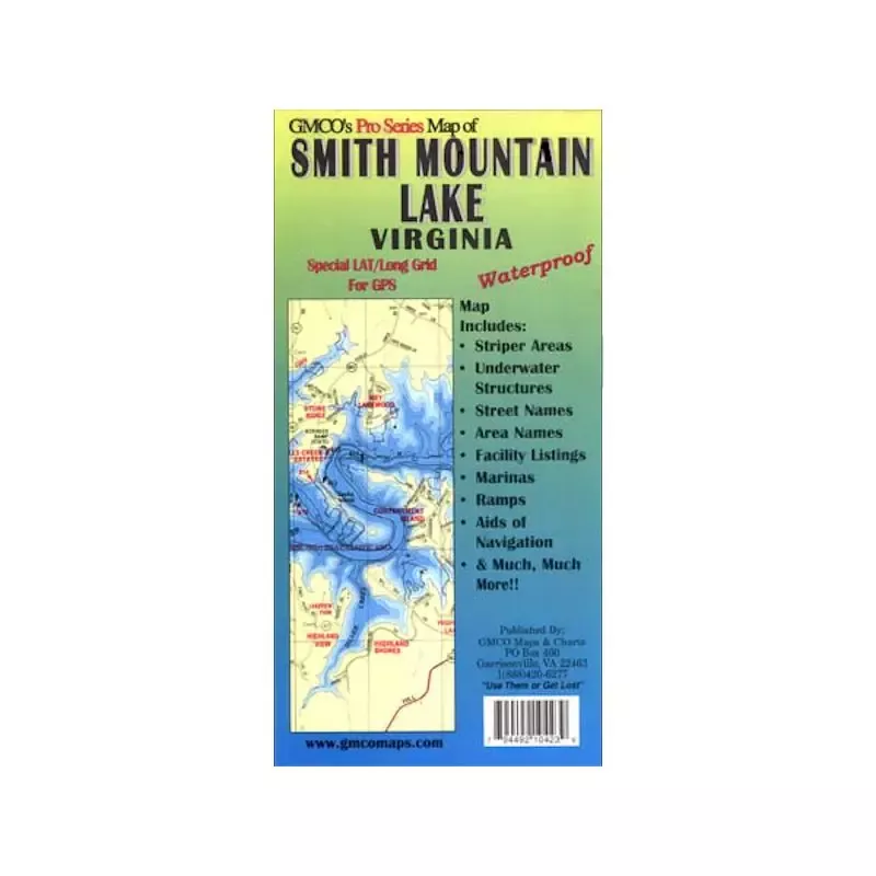 GMCO Smith Mountain Lake Pro Series Map