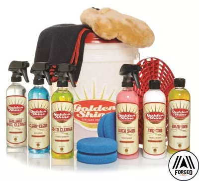 Golden Shine Premium Car Wash Bucket Kit (CCC)