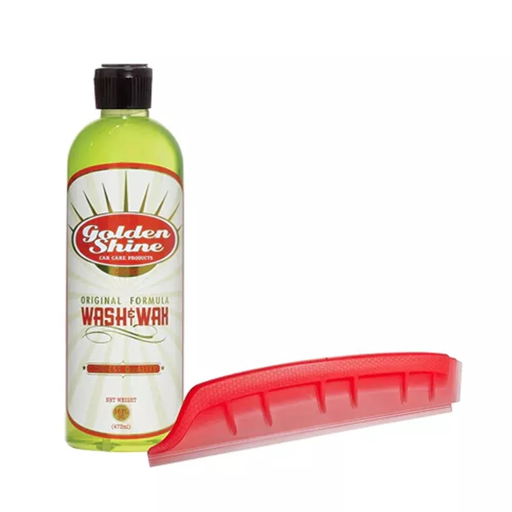 Golden Shine Wash and Wax Car Detailing Kit (CCC)