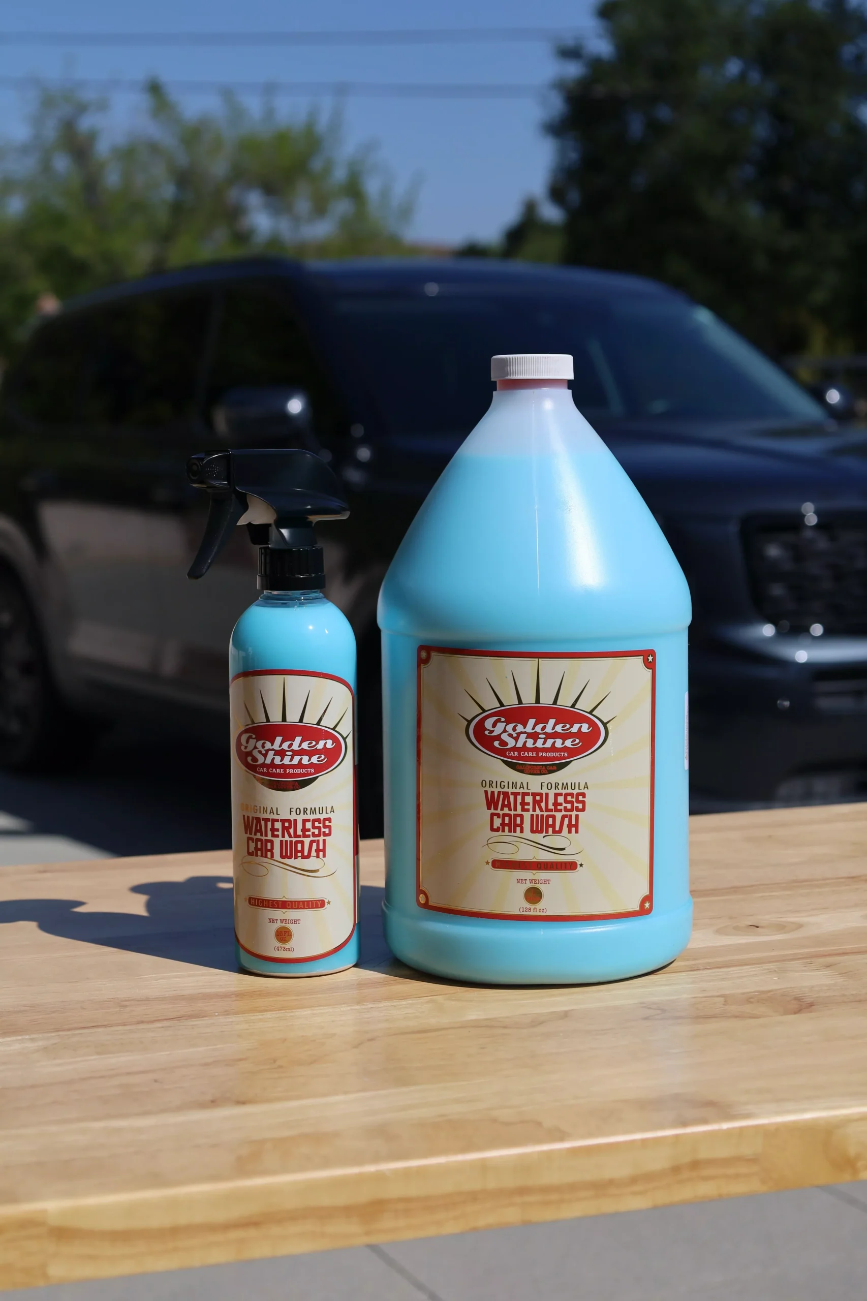 Golden Shine Waterless Car Wash Spray (CCC)