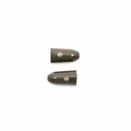 Googan Baits Tungsten Worm Weights - Green Pumpkin - 3/8 oz.