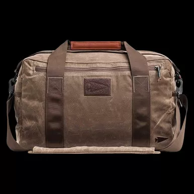 GORUCK Kit Bag Waxed Canvas Flight Bag Dark Oak