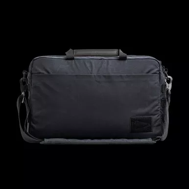 GORUCK Shoulder Bag Waxed Canvas Black 15L