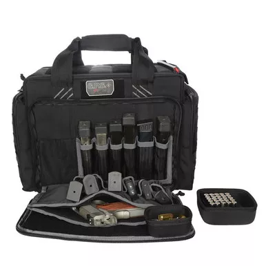 GPS Tactical 5 Handgun Range Bag w/ Internal Foam Cradle