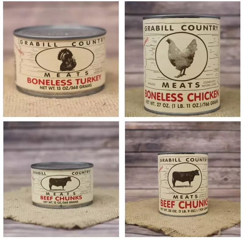 Grabill Country Meats - Canned Meats - 4 Varieties
