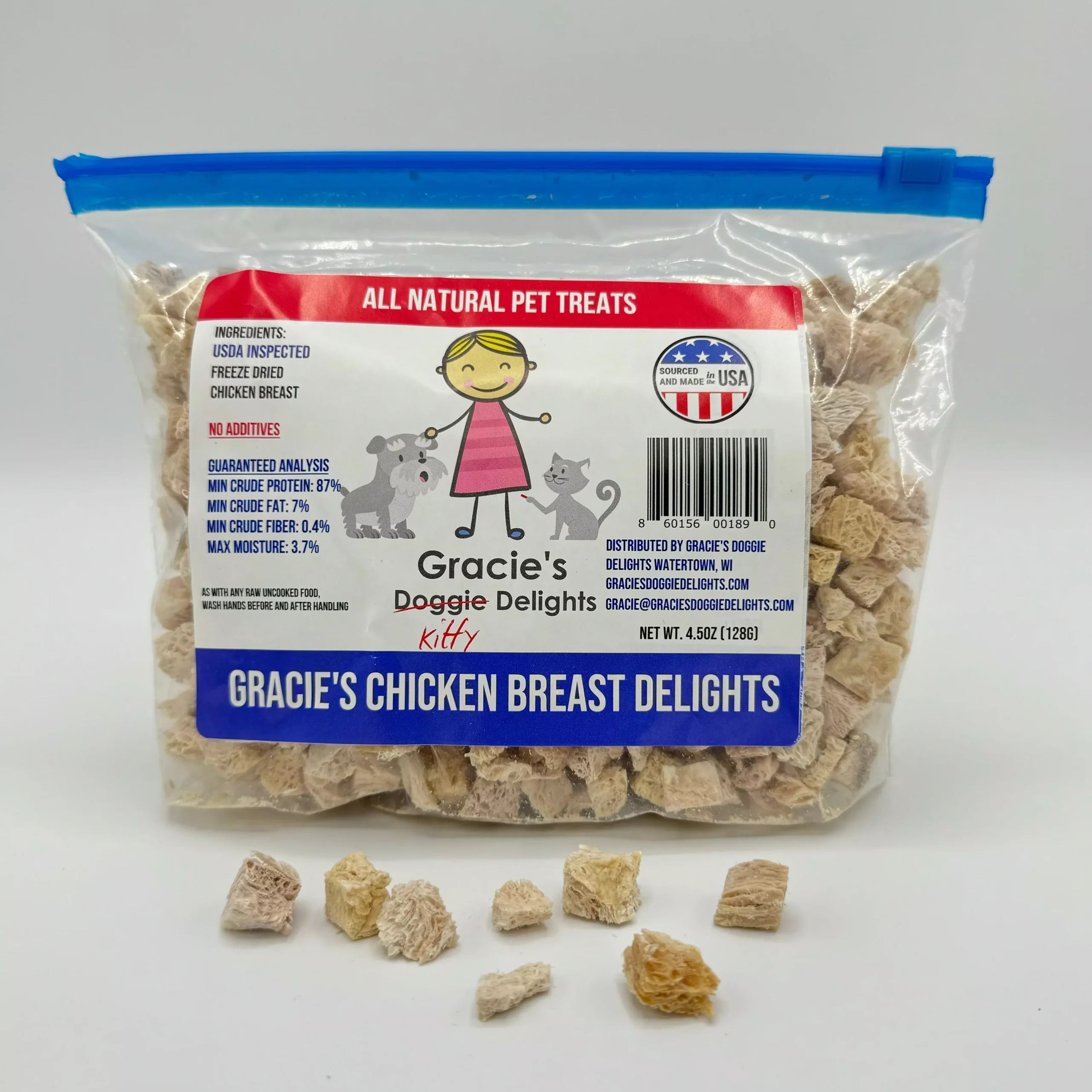 Gracie’s Kitty Delights – Chicken Breast