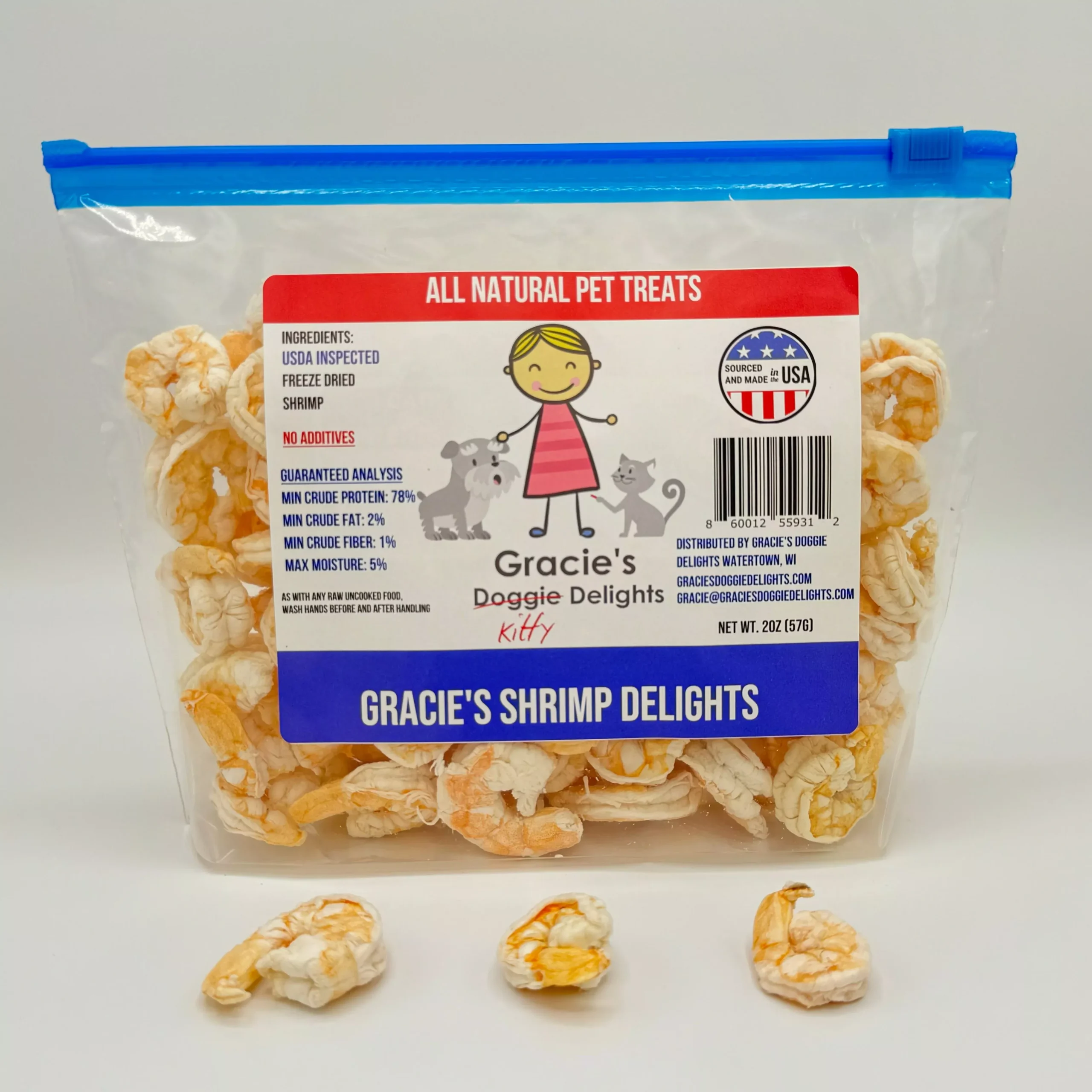 Gracie’s Kitty Dellights – Shrimp