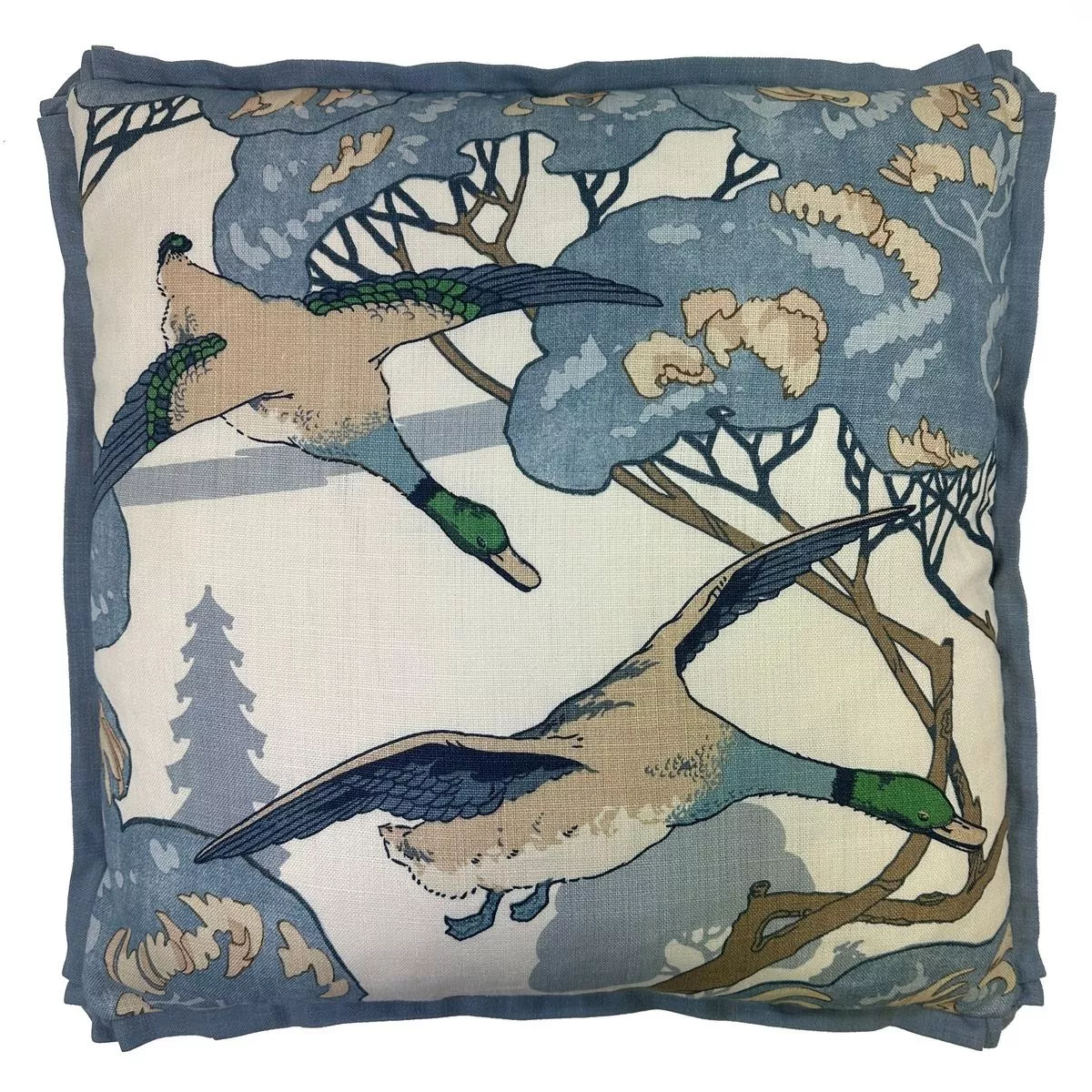 Grand Flying Ducks Pillow