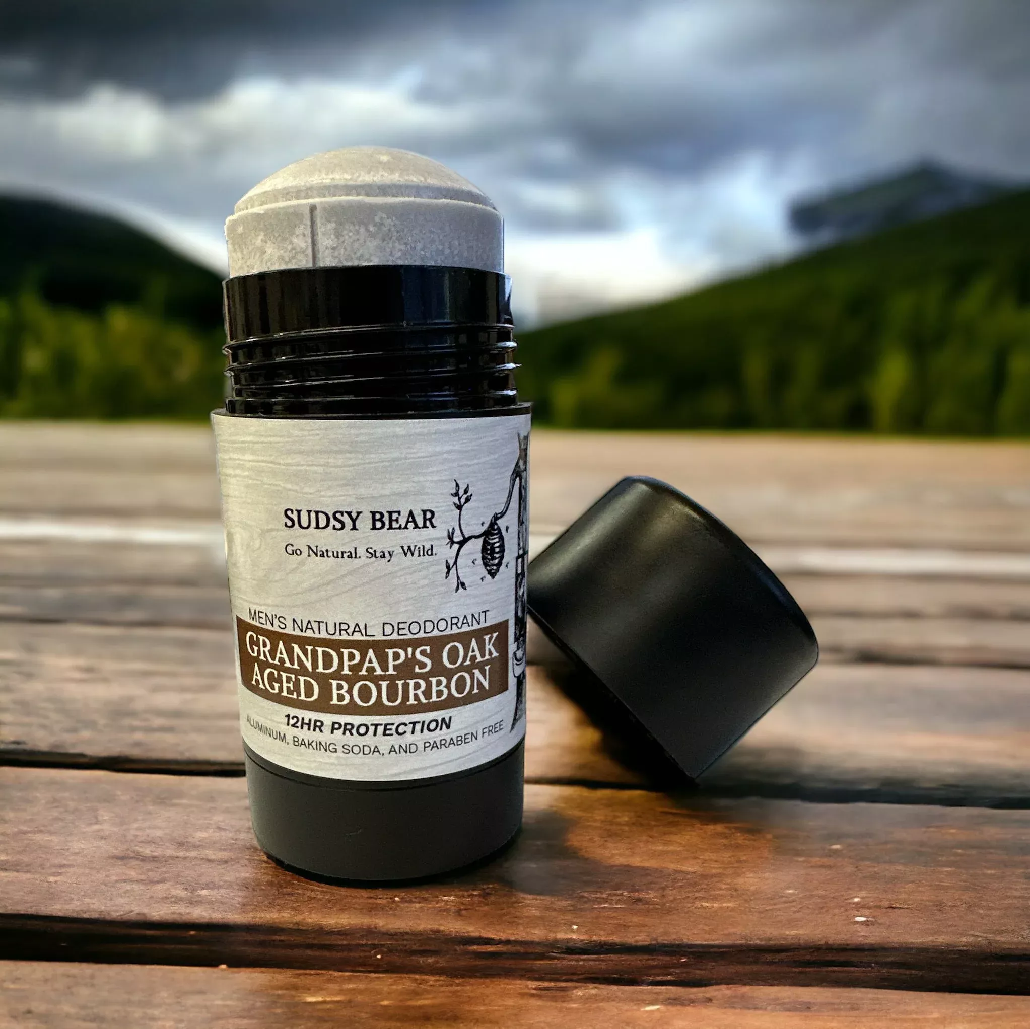 Grandpap’s Oak Aged Bourbon-Natural Deodorant