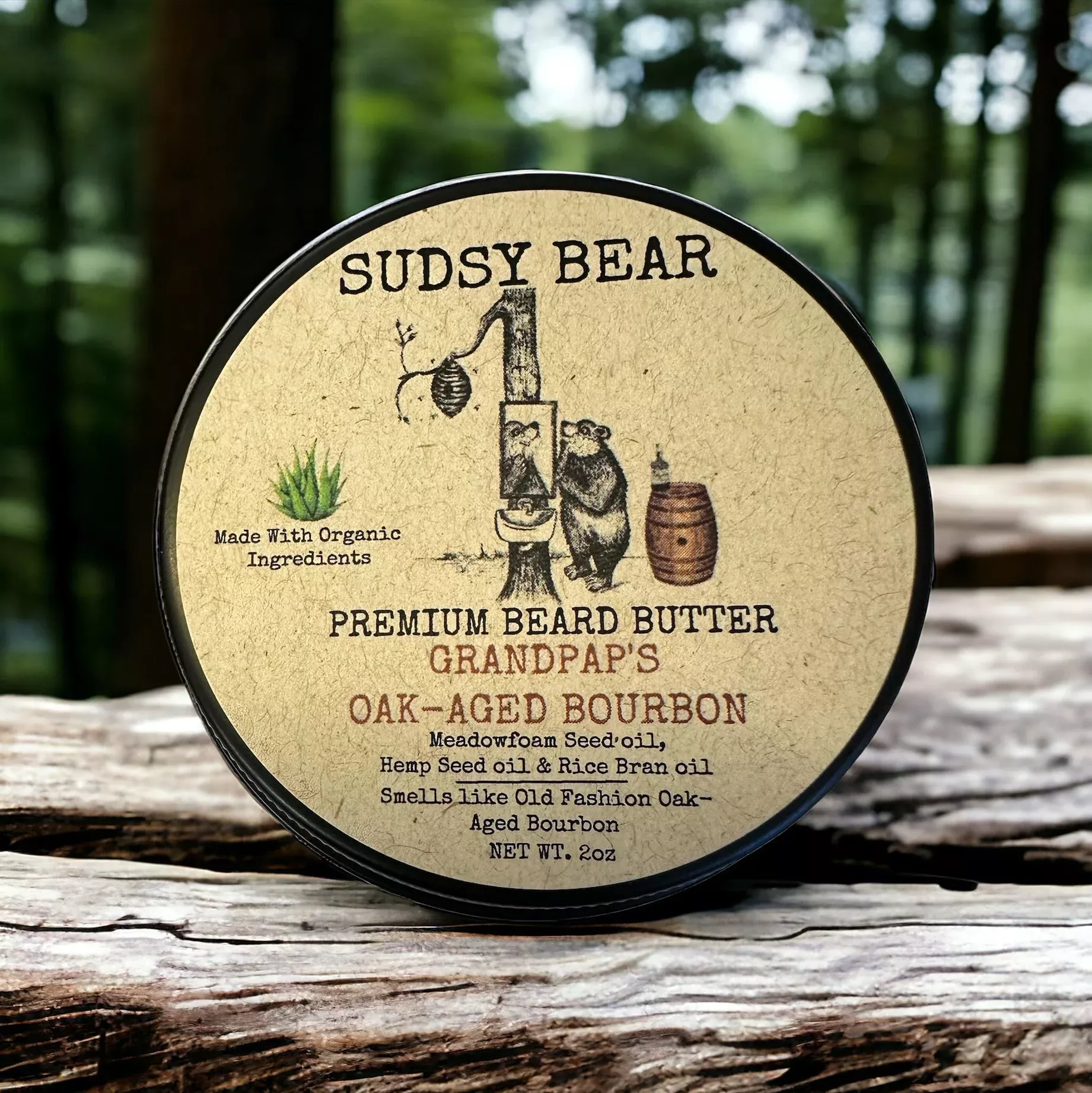 Grandpap’s Oak-Aged Bourbon-Premium Beard Butter