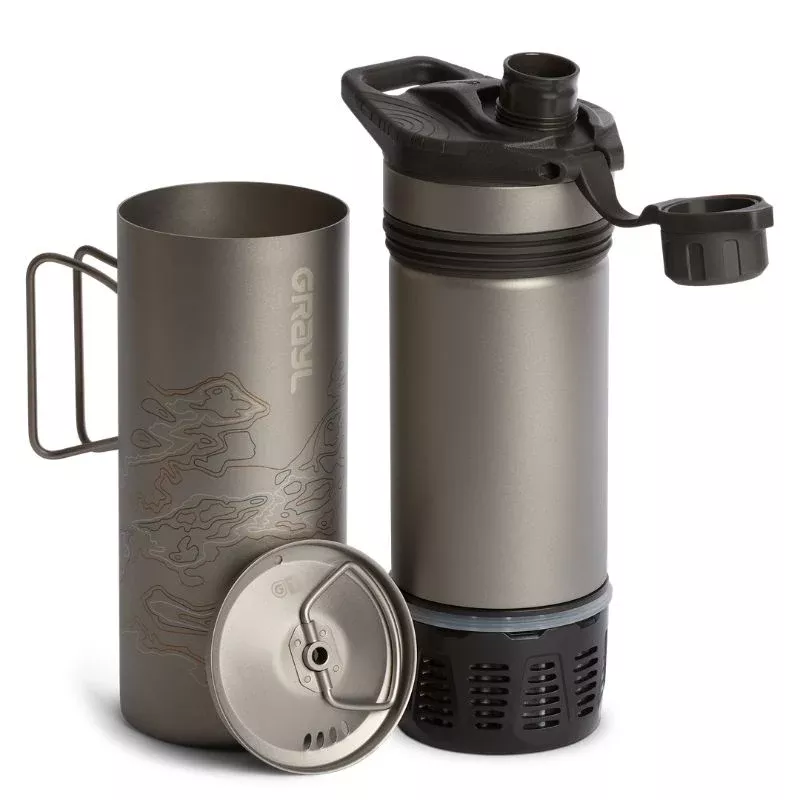 GRAYL 24oz GeoPress Ti (Titanium)
