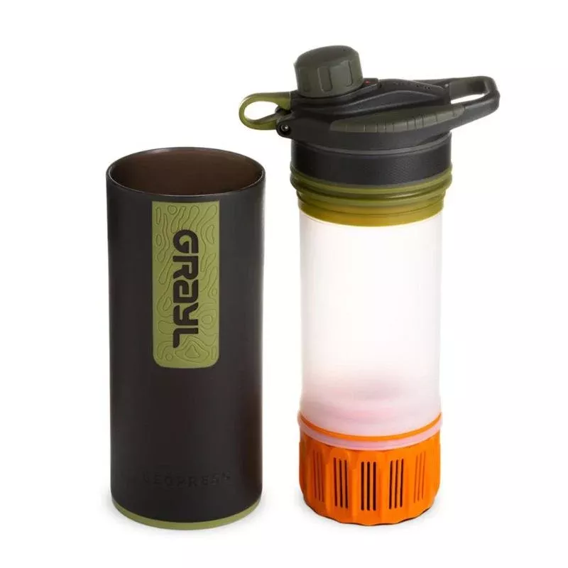 Grayl Geopress Water Purifier – Camo Black