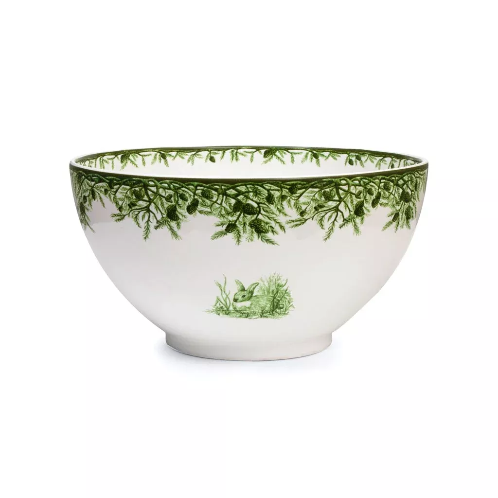 Green Deer XL Service Bowl