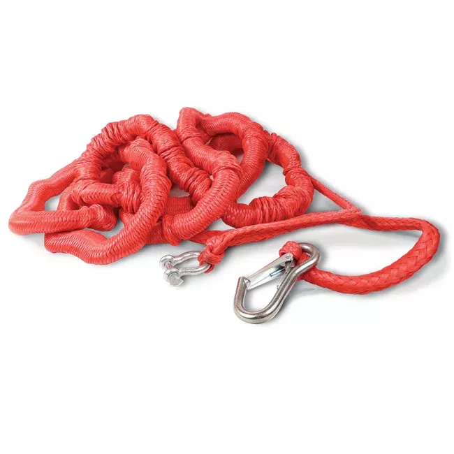 Greenfield 14′-50′ L Red Polyester Bungee Anchor Cord• AB4000-RD