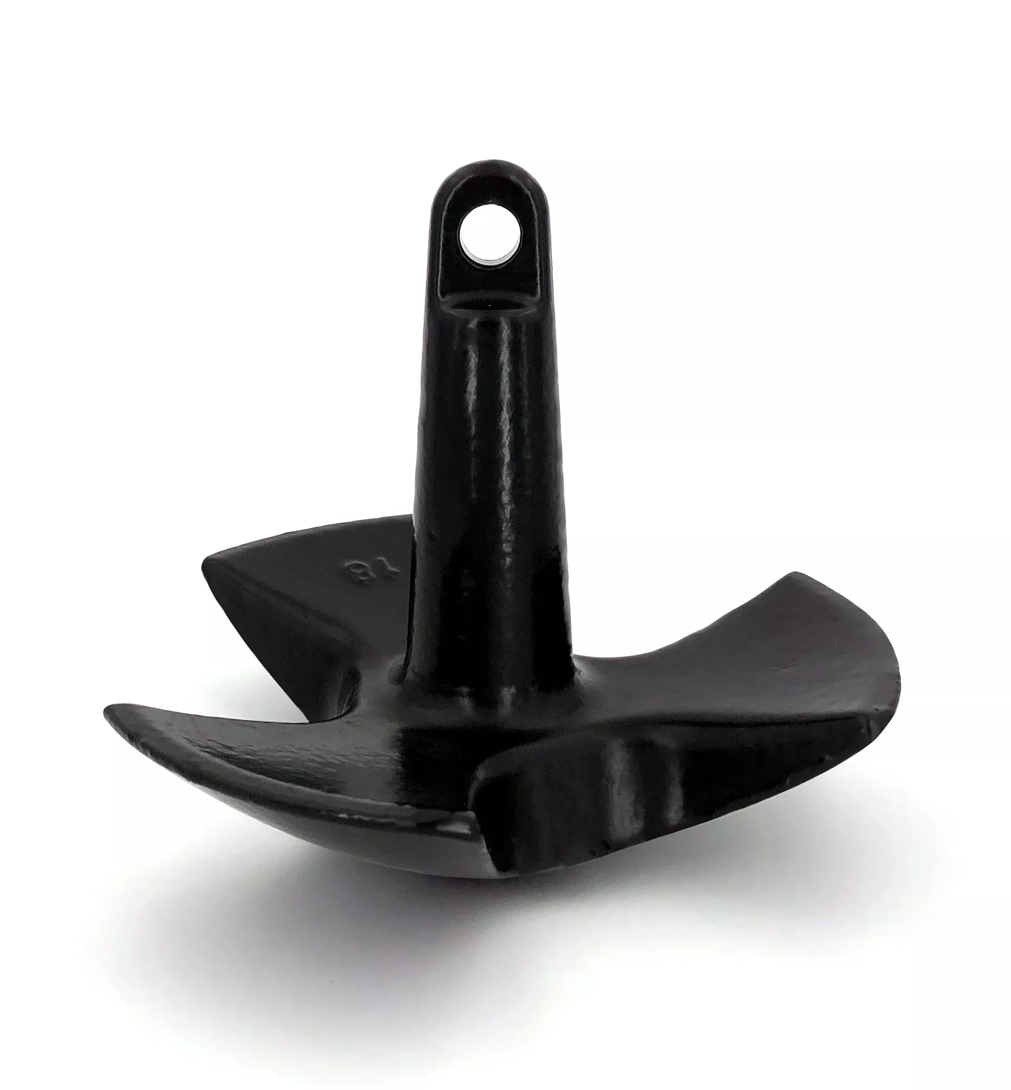 Greenfield 30 Lb. River Anchor - Black• 530-E-UPC