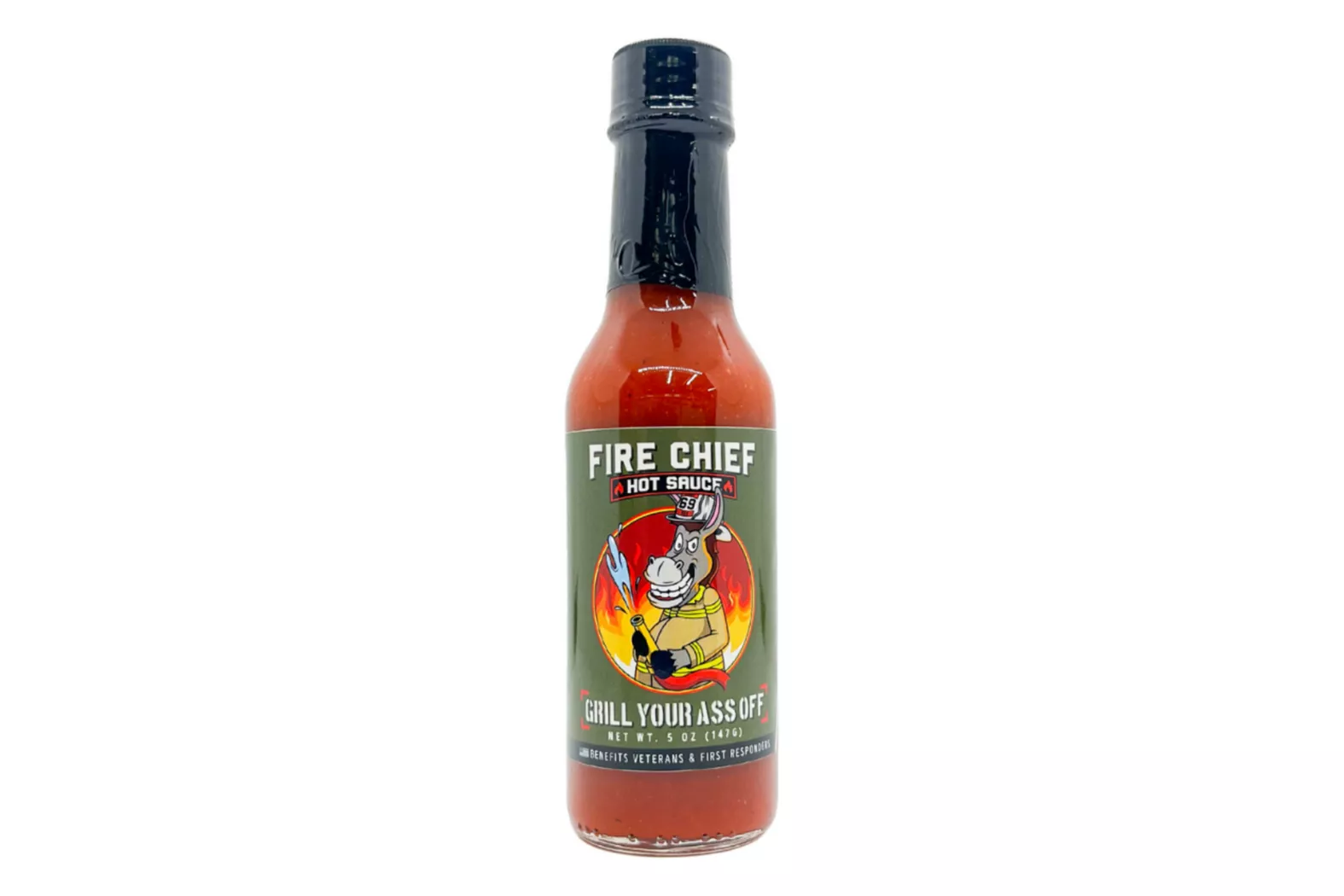 Grill Your Ass Off Fire Chief Hot Sauce