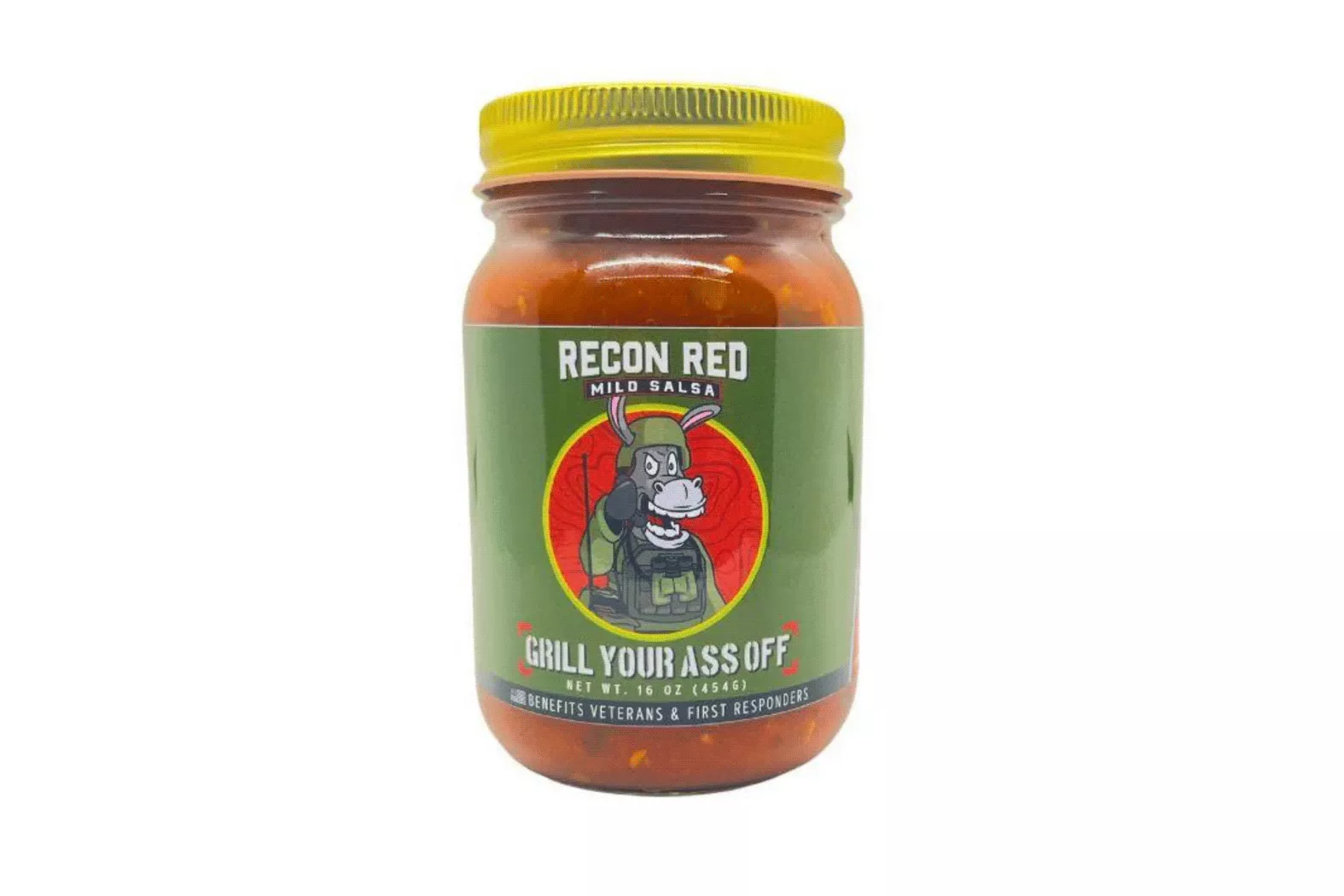 Grill Your Ass Off Recon Red Mild Salsa
