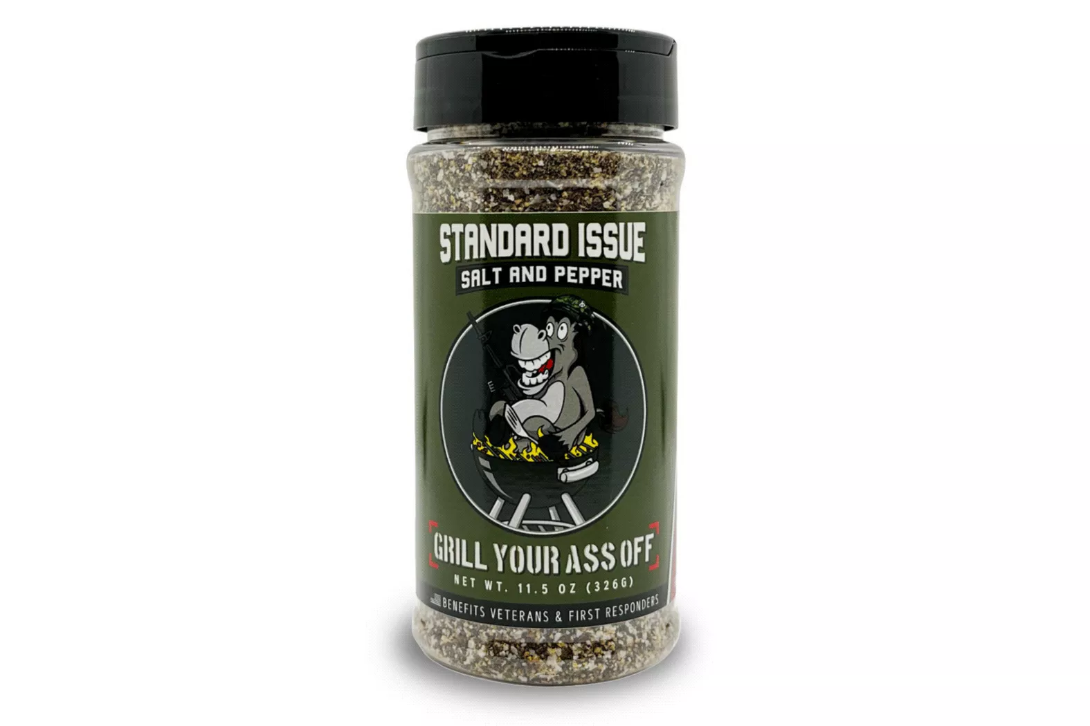 Grill Your Ass Off Standard Issue Salt & Pepper