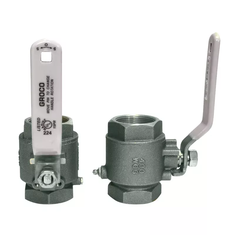 GROCO 3/4″ NPT Stainless Steel In-Line Ball Valve