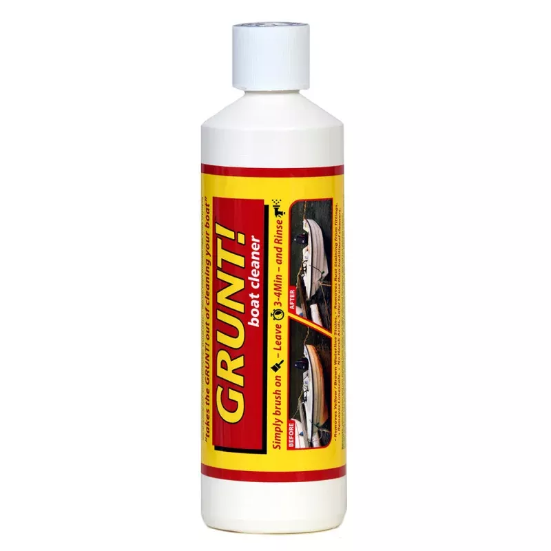 GRUNT! 16oz Boat Cleaner – Removes WaterlineRust Stains