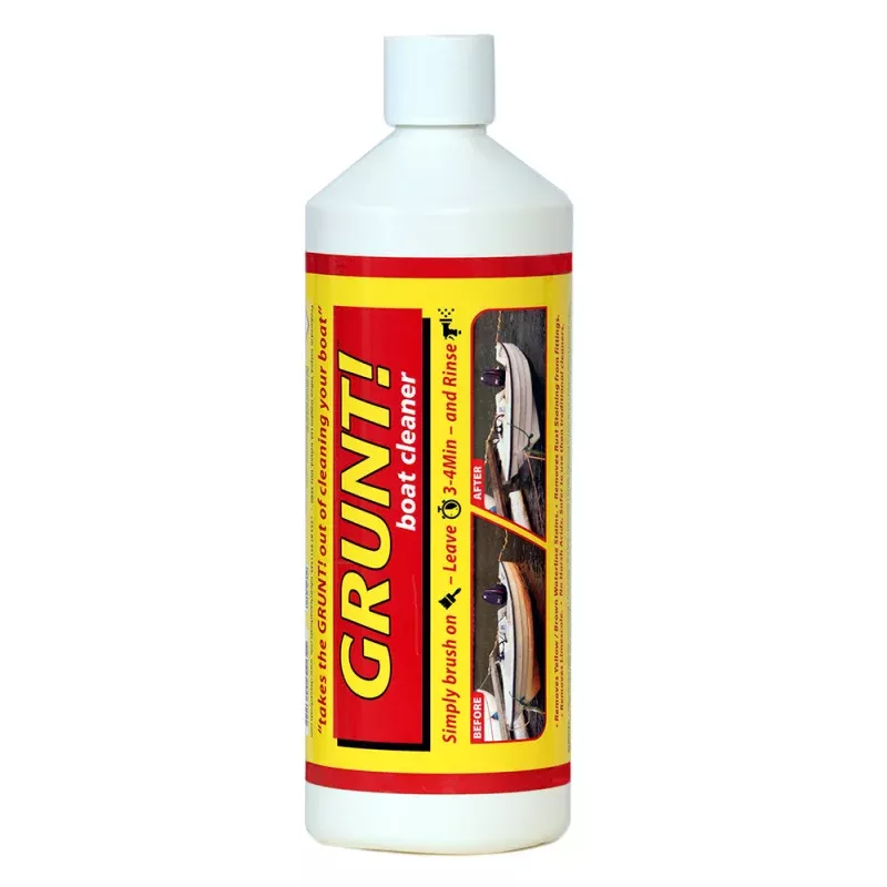 GRUNT! 32oz Boat Cleaner – Removes WaterlineRust Stains