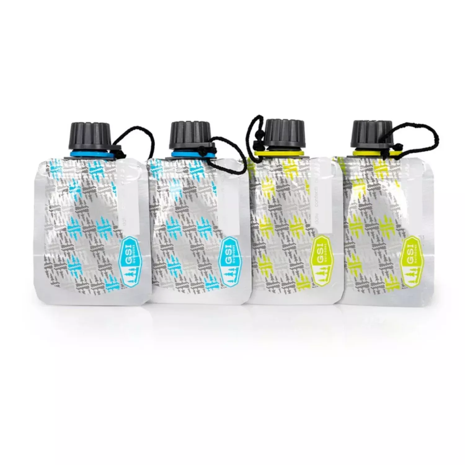 GSI Outdoors Soft Sided Condiment Bottle Set- 2 fl. oz.