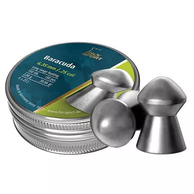 H&N Sport Baracuda Pellets | .25 cal, 30.86 gr, 150 ct