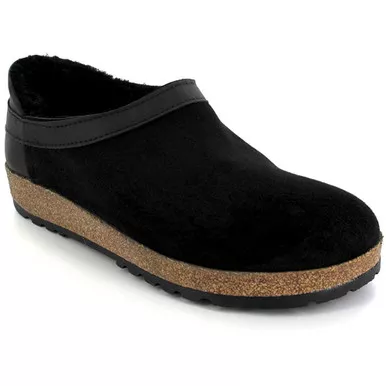 HAFLINGER Siberia Black Clogs (714005-3)